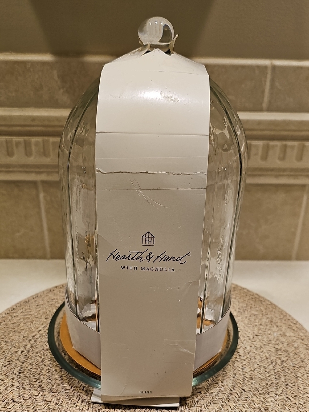 New Hearth And Hand Decorative 10” Glass Cloche - Picture 6 of 8